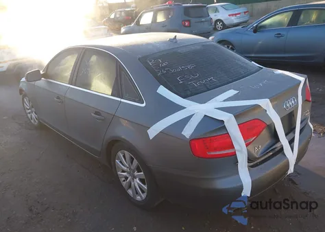 2012 Audi A4 2.0T Premium из США, поврежденный, VIN WAUBFAFL6CN014424